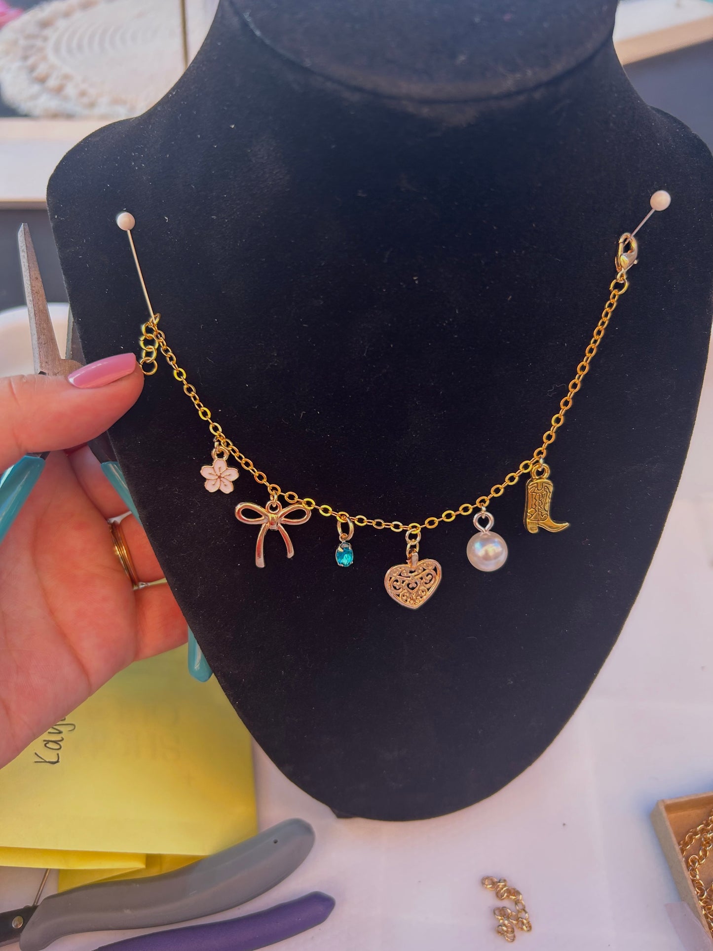 Custom charm necklace/ bracelet