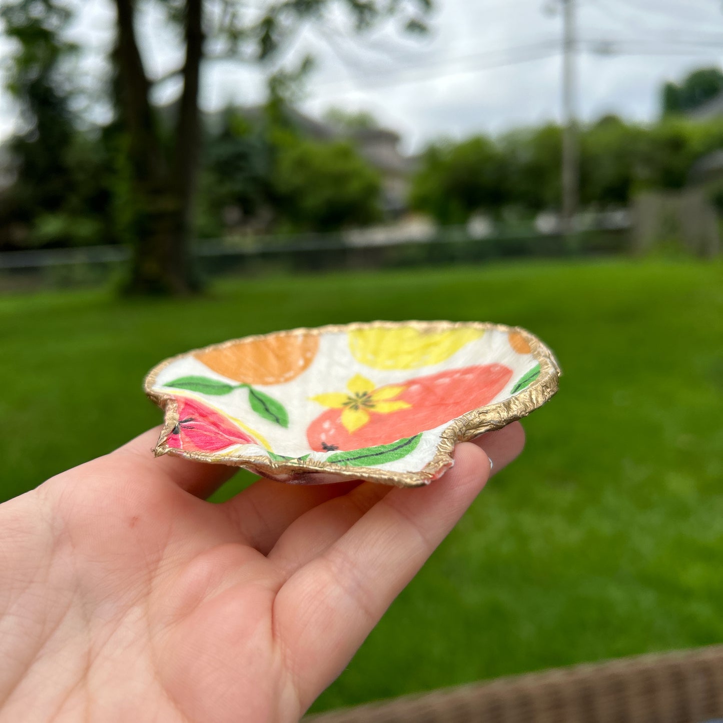 ๐๐fruity seashell jewelry tray๐๐