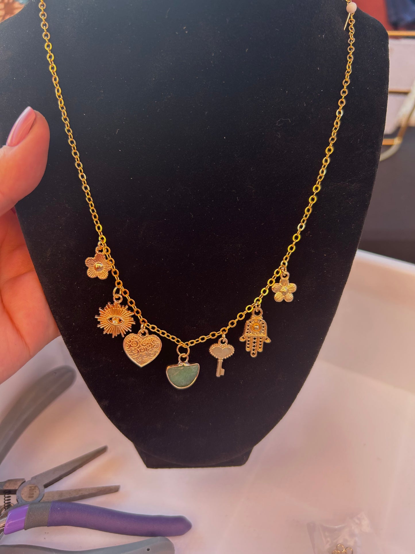 Custom charm necklace/ bracelet