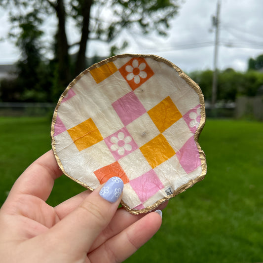 🌸Flower party seashell tray🌸