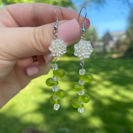 💚Flower dangle earrings 💚